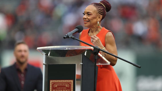 Woman of the Year: Former Giants announcer Renel Brooks-Moon honored