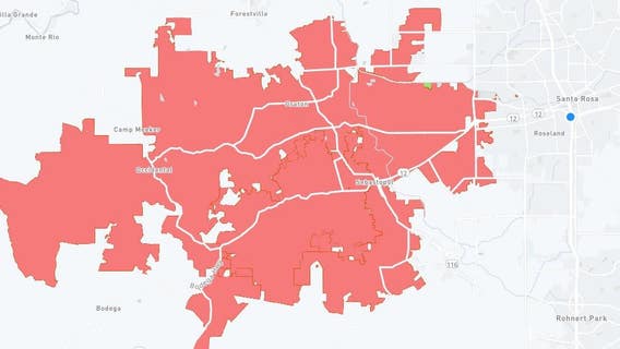 Santa Rosa power outage: Nearly 30K in the dark