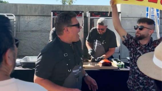 Food Network star confronted by activists at Napa book signing