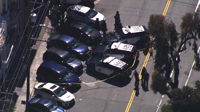 SFPD officer and person making threats with knife hospitalized