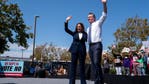 Harris and Newsom thrust Bay Area politics into national spotlight