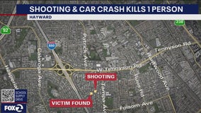 Hayward teen shot, crashes car before dying