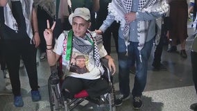 Injured Gaza teen travels to California for prosthetic treatment