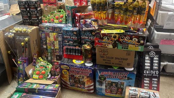 Oakland police confiscate over 500 pounds of illegal fireworks