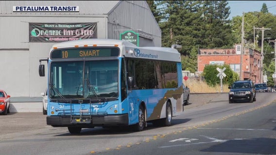 Petaluma is the first Bay Area city to offer free bus rides
