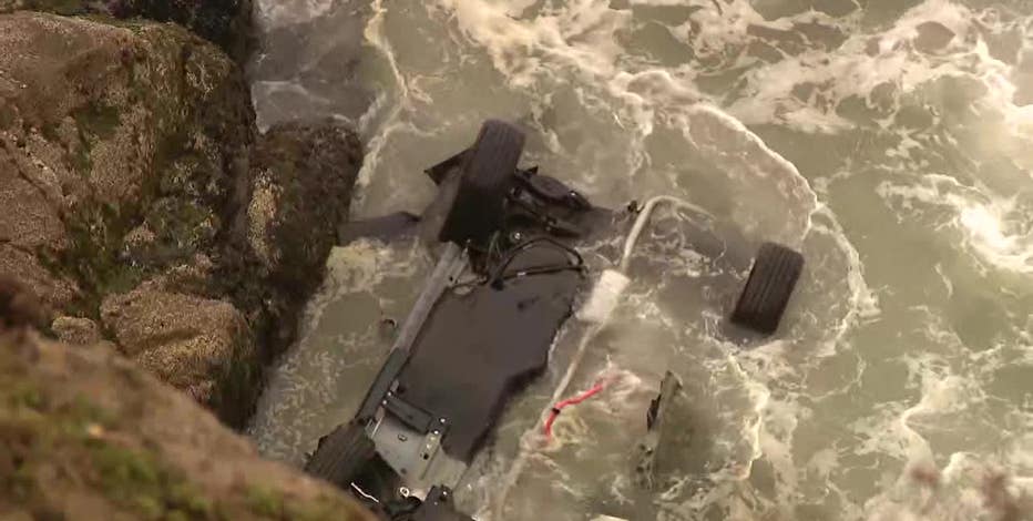 3rd body recovered from car that went over Devil's Slide cliff: CHP