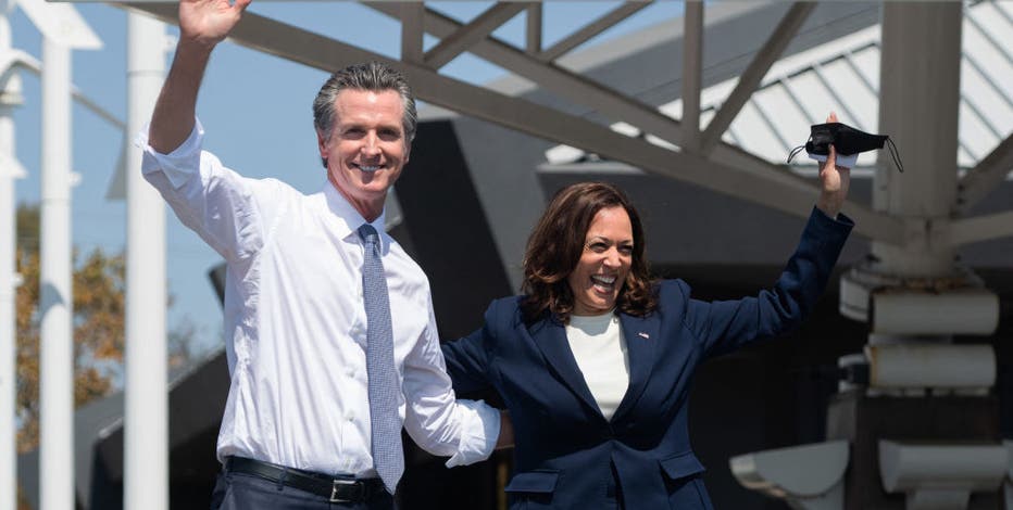 Gov. Gavin Newsom endorses VP Kamala Harris for president