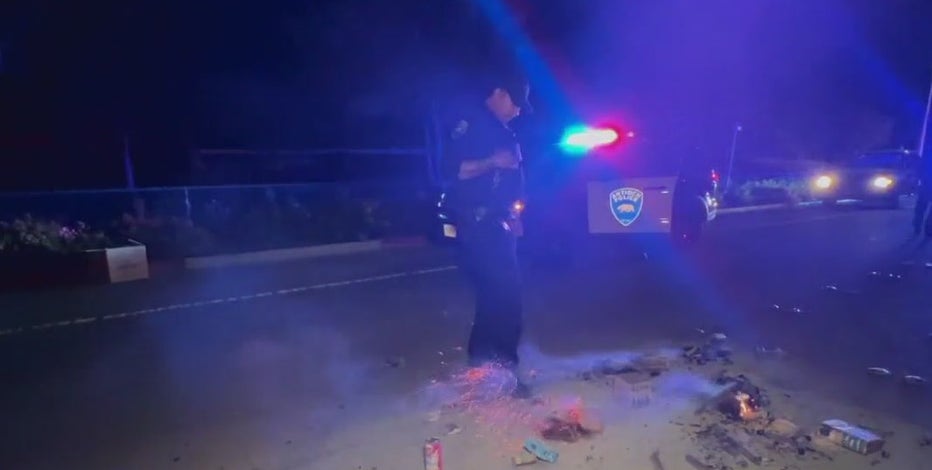 Dozens of Bay Area fires break out on July 4 because of fireworks