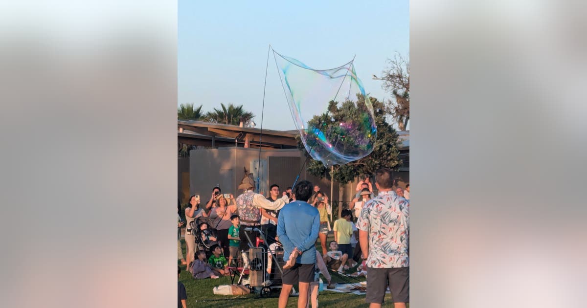 California bubble entertainer cited for 'fluid littering' | KTVU FOX 2