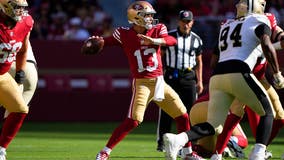 San Francisco 49ers lead against New Orleans Saints 16-10