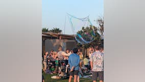 California bubble entertainer cited for 'fluid littering'