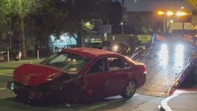 Oakland: 1 pedestrian killed, another injured in car collision