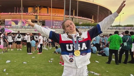 Walnut Creek's Amit Elor celebrates historic Olympic gold win