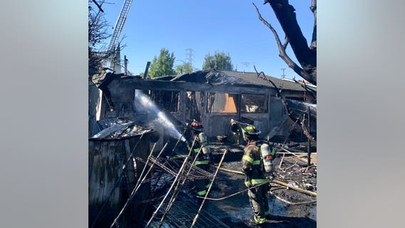 Fire destroys home, knocks out power, and injures juvenile in San Jose