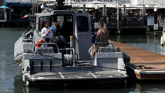 Oakland police boat at Tiburon café raises questions about proper use