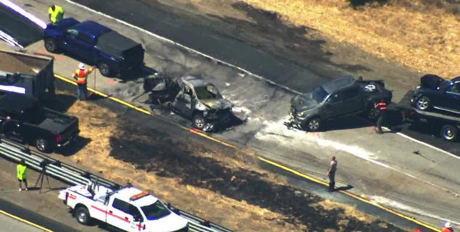 1 killed, 9 injured in Hwy 12 chain-reaction crash in Santa Rosa