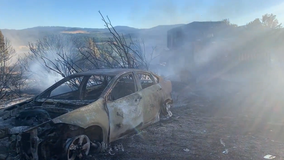 Boyles Fire in Clearlake burns structures and vehicles