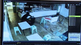 Burglar wheels out safe from Oakland ice cream shop