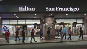 Hotel strike in San Francisco over wages, healthcare