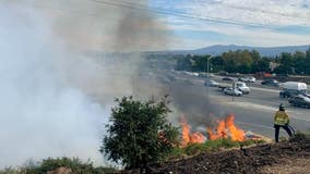 San Jose fire: Businesses and residents shelter-in-place from vegetation fire