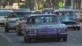 Alum Rock teachers take historical cruise with San Jose lowriders