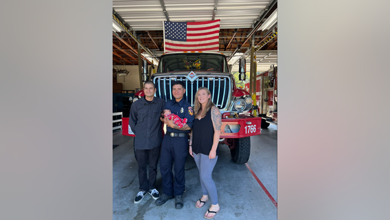 Cal Fire firefighter helps deliver baby boy