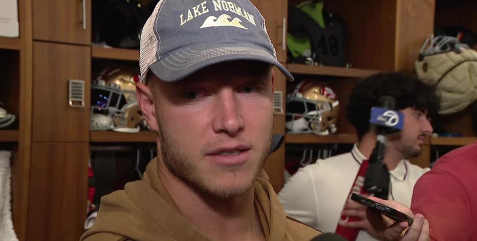49ers Christian McCaffrey says he expects to play Sunday vs. Vikings