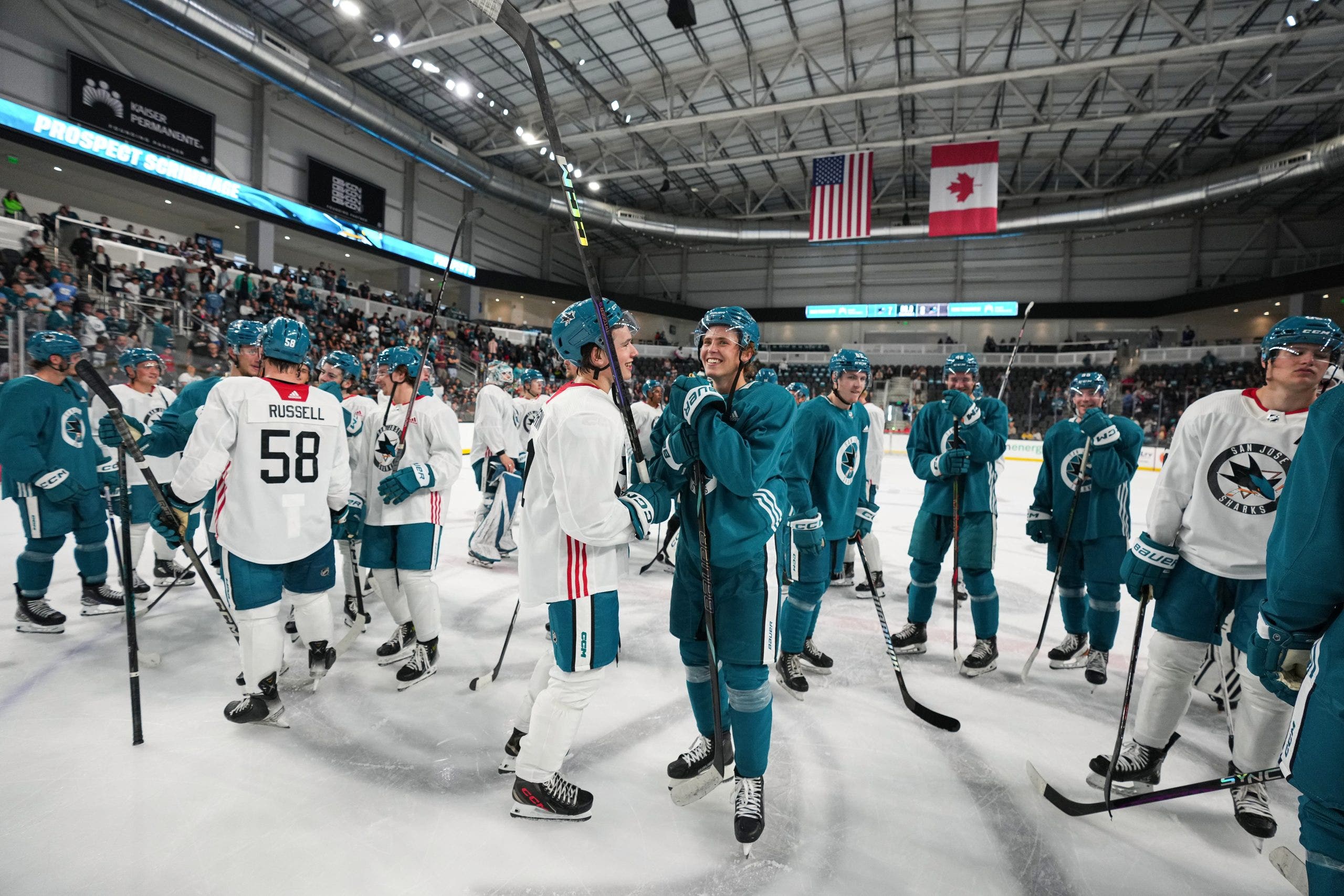 San Jose Sharks start NHL season with 2 young stars