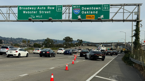 1 dead in Oakland semi truck and sedan collision: CHP