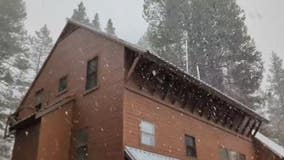 Sierra sees its first snow of the season