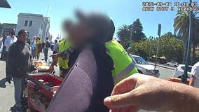 SFPD release police body-cam footage of unlicensed hot-dog vendor's arrest