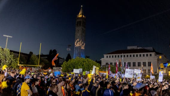Cal student wins $100K in field goal kick during ESPN Game Day
