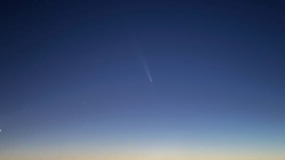 Comet, approaching closest point to Earth, soars over Bay Area skies