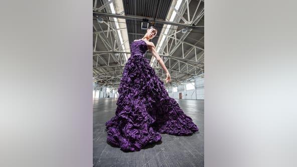 Bay Area-designed gown lives at De Young Museum