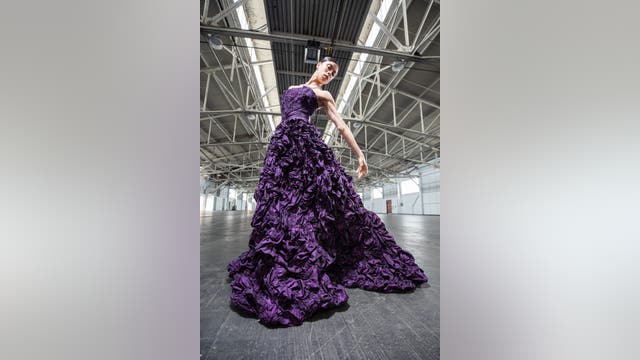 Bay Area-designed gown lives at De Young Museum