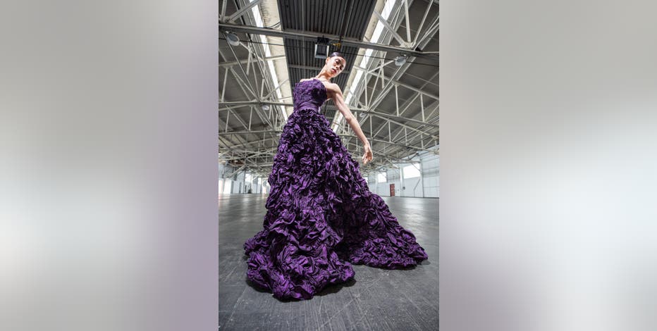 Bay Area-designed gown lives at De Young Museum