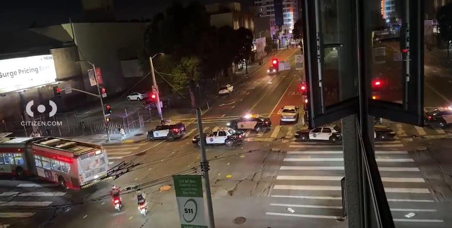 SFPD plainclothes officers shot at by suspect who is now in custody, chief says