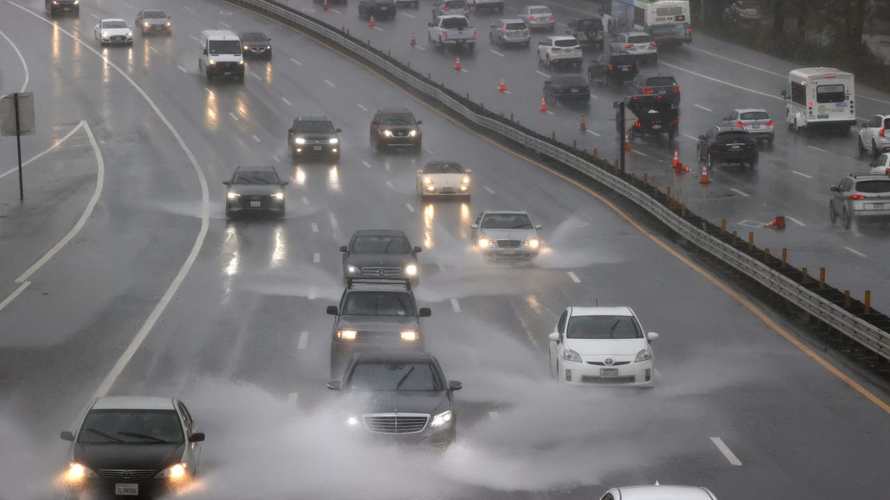 Flash Flood Warnings for Northern California