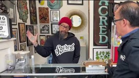 Oakland tattoo shop cleaned out by burglar