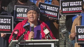 Oakland unions protest pending budget cuts to police, fire services