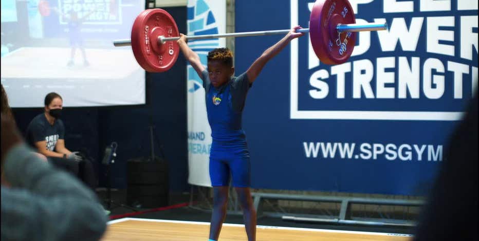8-year-old Oakland weightlifting champ wants to be 'strongest kid in the world'