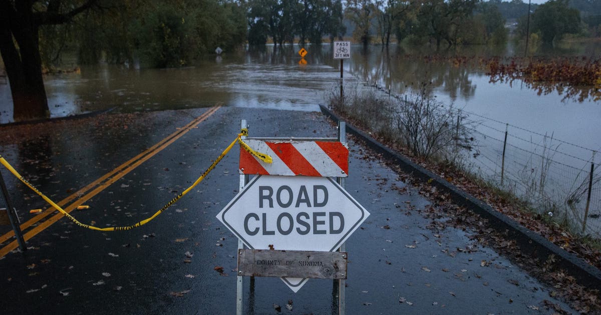 Several North Bay roads closed due to flooding | KTVU FOX 2