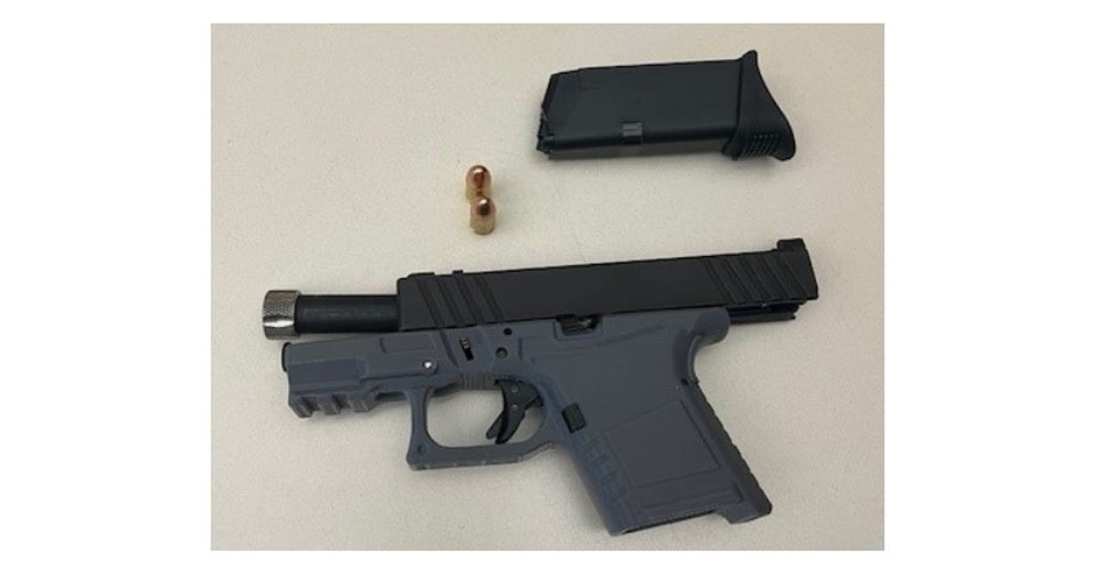 Student arrested after ghost gun found in locker at high school in ...