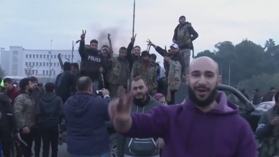 Local Syrians react to news of Assad regime change