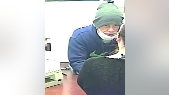 Police searching for bank robbery suspect in Rohnert Park