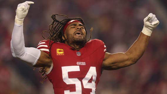 49ers top linebacker Fred Warner suffers season-ending ankle injury