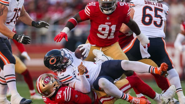 49ers bounce back from blowout losses, beat Chicago Bears 38-13