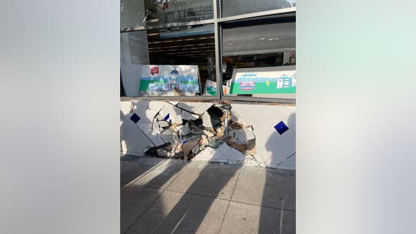 West Portal: Vehicle plows into Walgreens in San Francisco