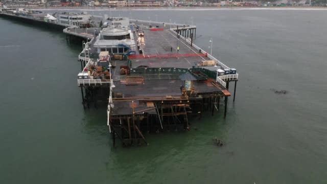 Santa Cruz won't say for sure whether the collapsed wharf will be rebuilt