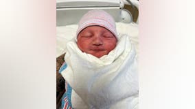 Baby girl born at midnight on New Year's in San Leandro